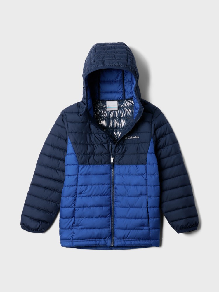 Куртка детская Columbia Powder Lite™ II Hooded Jacket темно-синяя 2090021-433 изображение 2