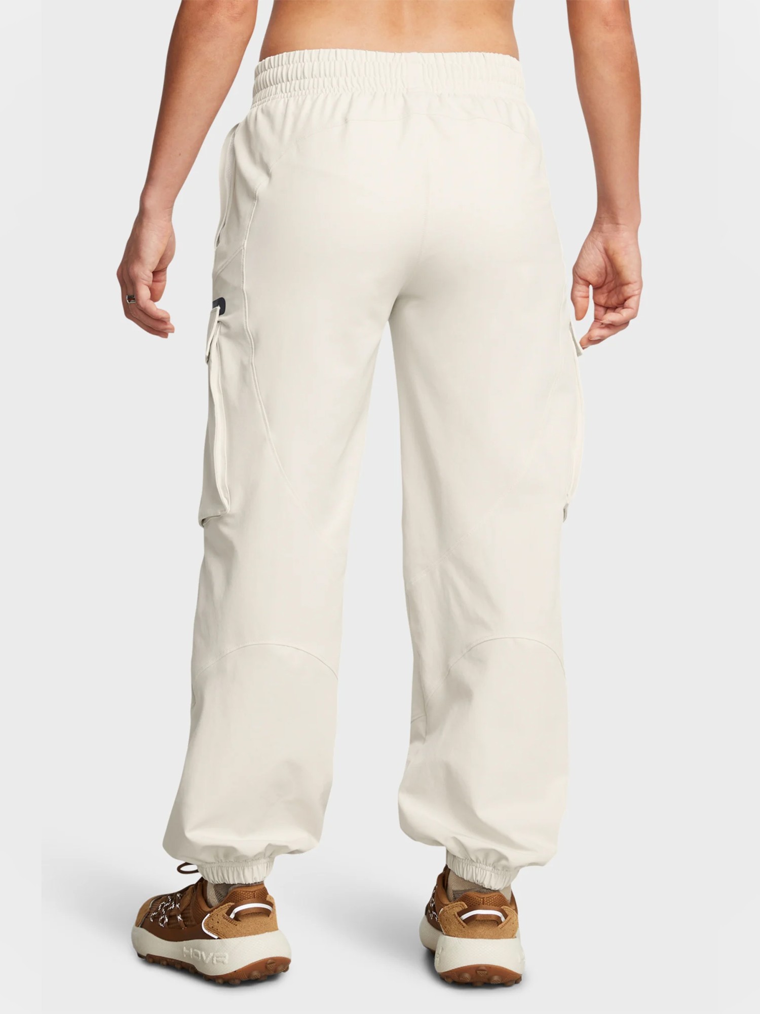 Брюки женские Under Armour Unstoppable Cargo Pant бежевые 1386481-110 изображение 3
