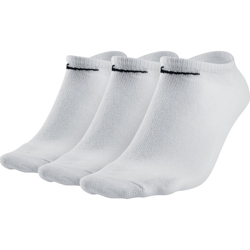 Носки Nike Lightweight Value No Show 3-Pack белые SX2554-101