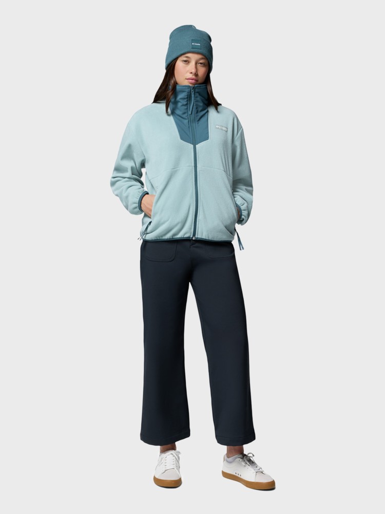 Толстовка женская Columbia Sequoia Grove™ Full Zip Fleece бирюзовая 2085311-461 изображение 8
