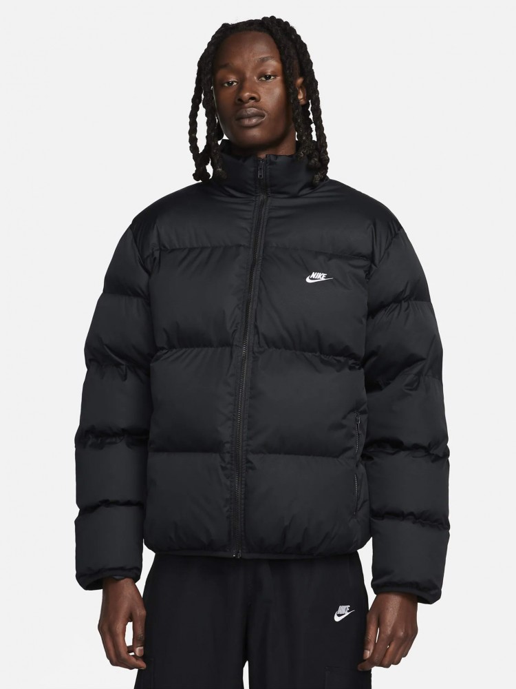 Куртка мужская Nike M NK CLUB PUFFER JKT черная FB7368-010 изображение 2