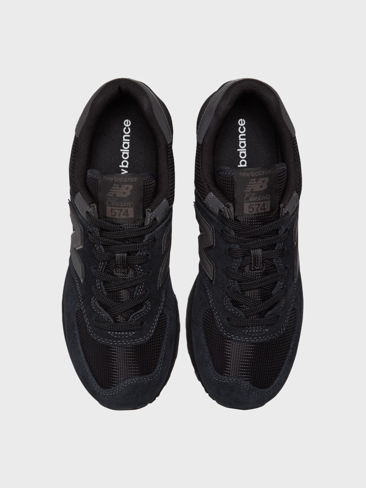 Кроссовки мужские New Balance 574 Classic GL черные ML574EVE изображение 11
