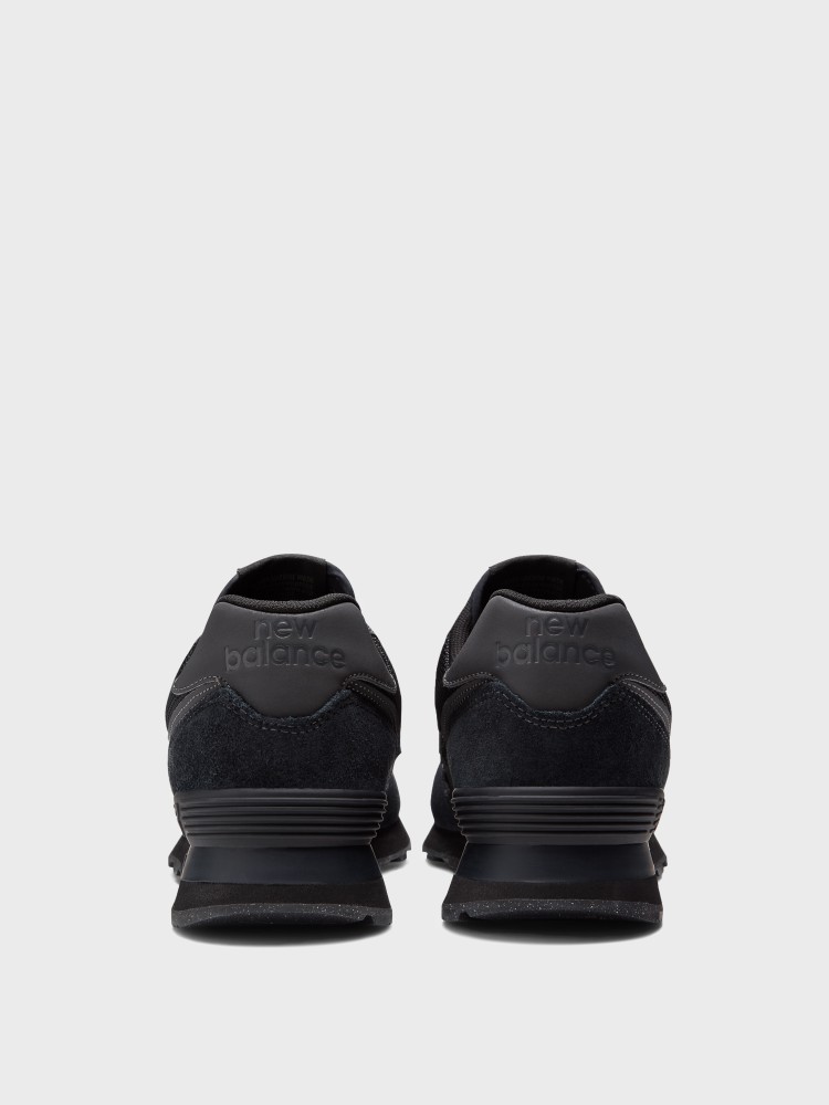 Кроссовки мужские New Balance 574 Classic GL черные ML574EVE изображение 13