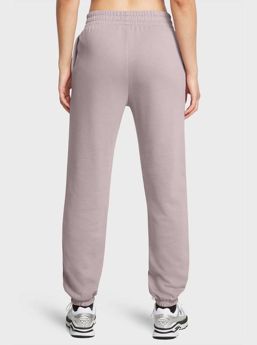 Брюки женские Under Armour UA Rival Terry Jogger серые 1382735-015 изображение 4