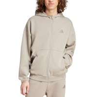Толстовка мужская Adidas M FI SL FZ бежевая JD4947