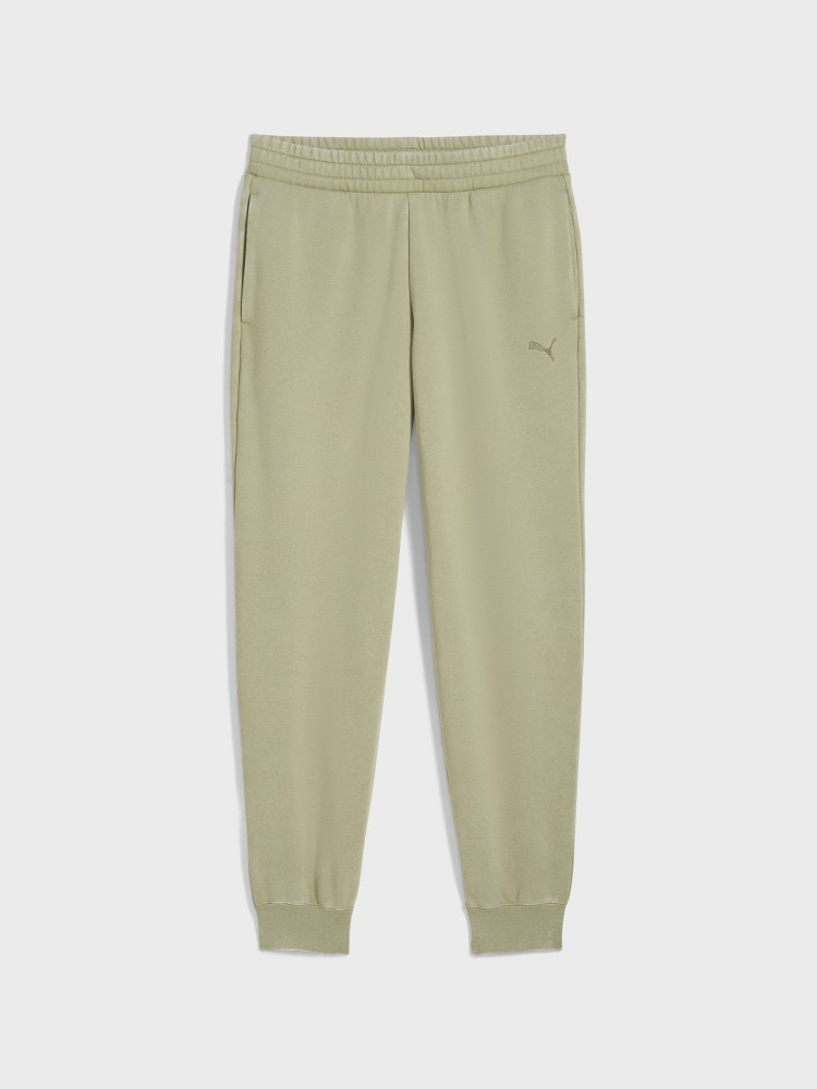 Брюки женские Puma ESS ELEVATED Wash Sweatpants оливковые 68810482 изображение 5