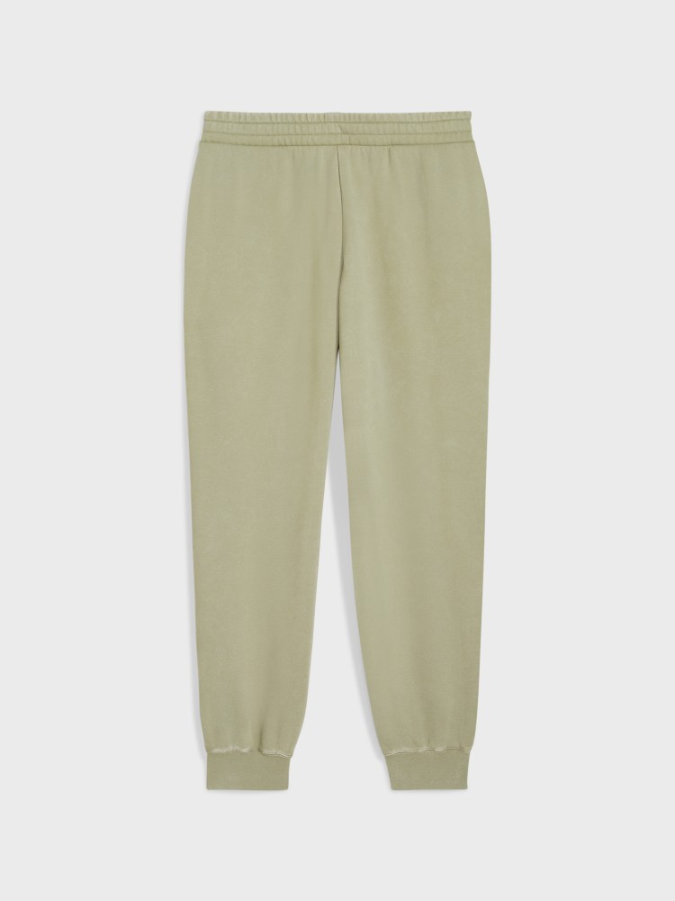 Брюки женские Puma ESS ELEVATED Wash Sweatpants оливковые 68810482 изображение 6
