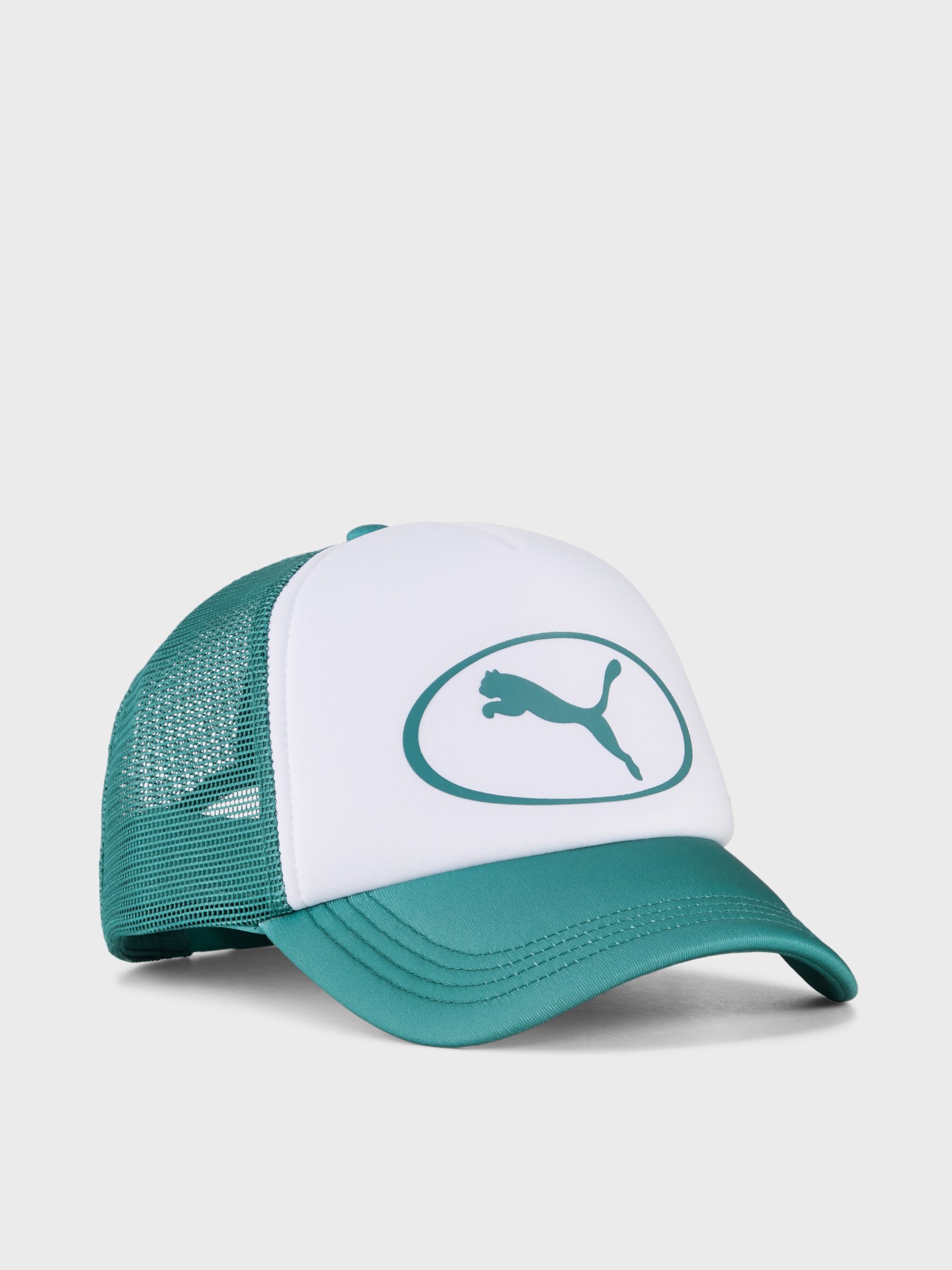 Бейсболка Puma ESS Trucker Cap зеленая 02697603 изображение 2