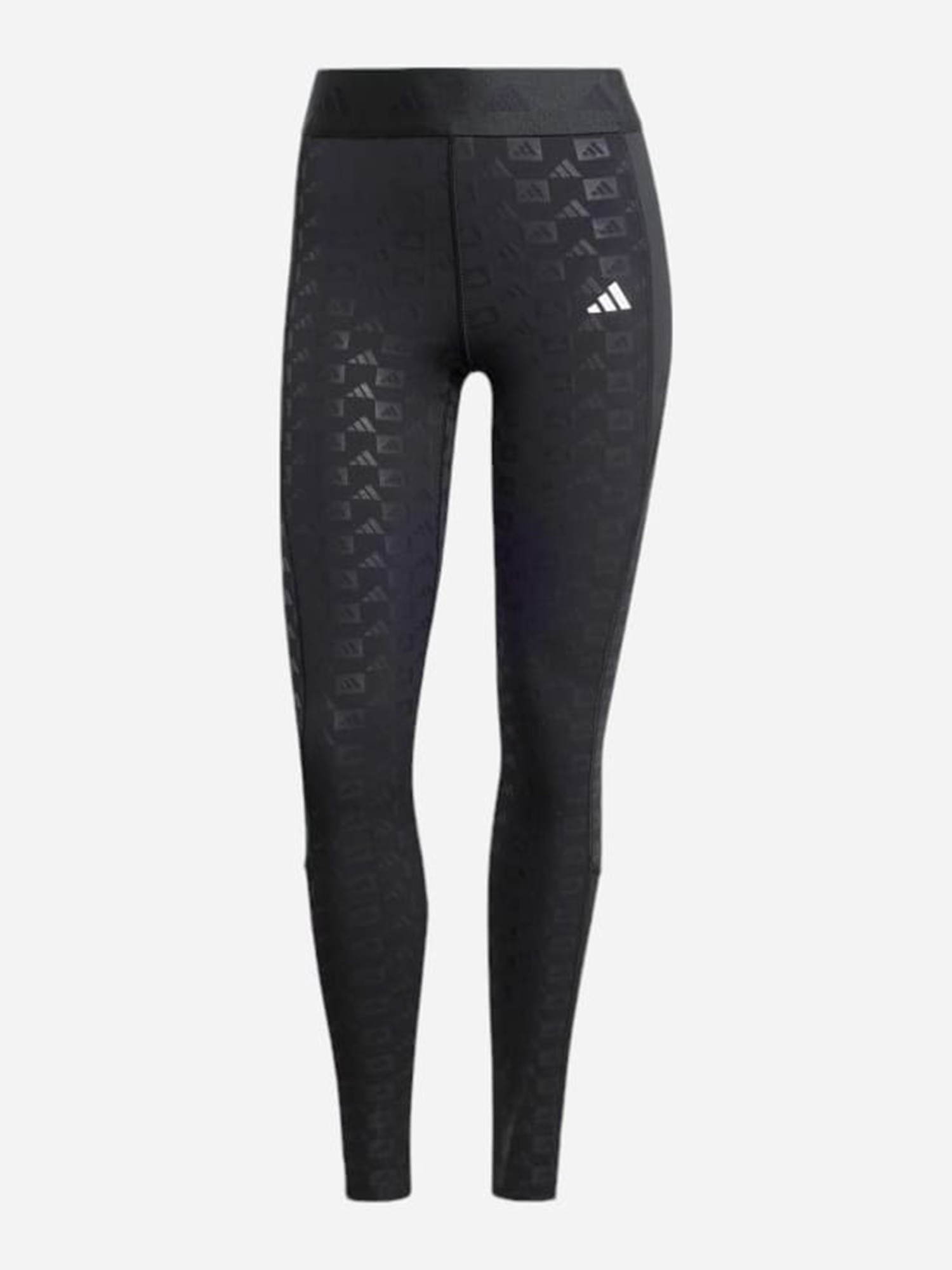 Леггинсы женские Adidas HYGLM 1/1 L Q4 черные IX3196 изображение 8