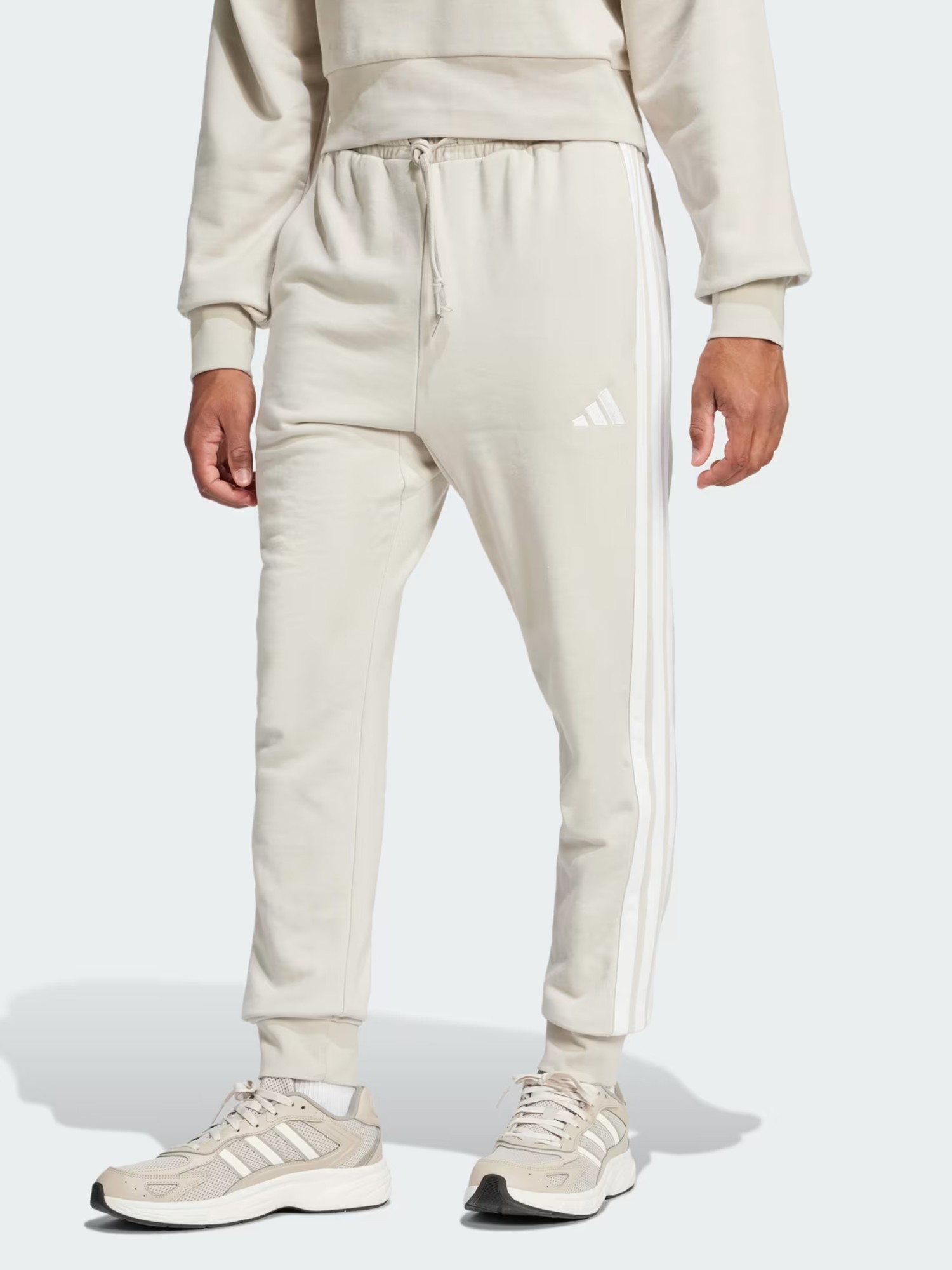 Брюки мужские Adidas M 3S FT TC PT бежевые JE6353 изображение 2