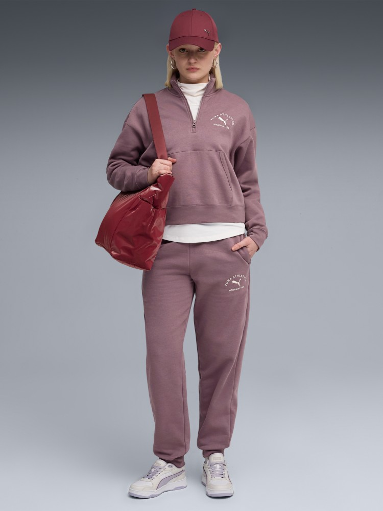 Брюки женские Puma CLASS Sweatpants фиолетовые 68813688 изображение 4