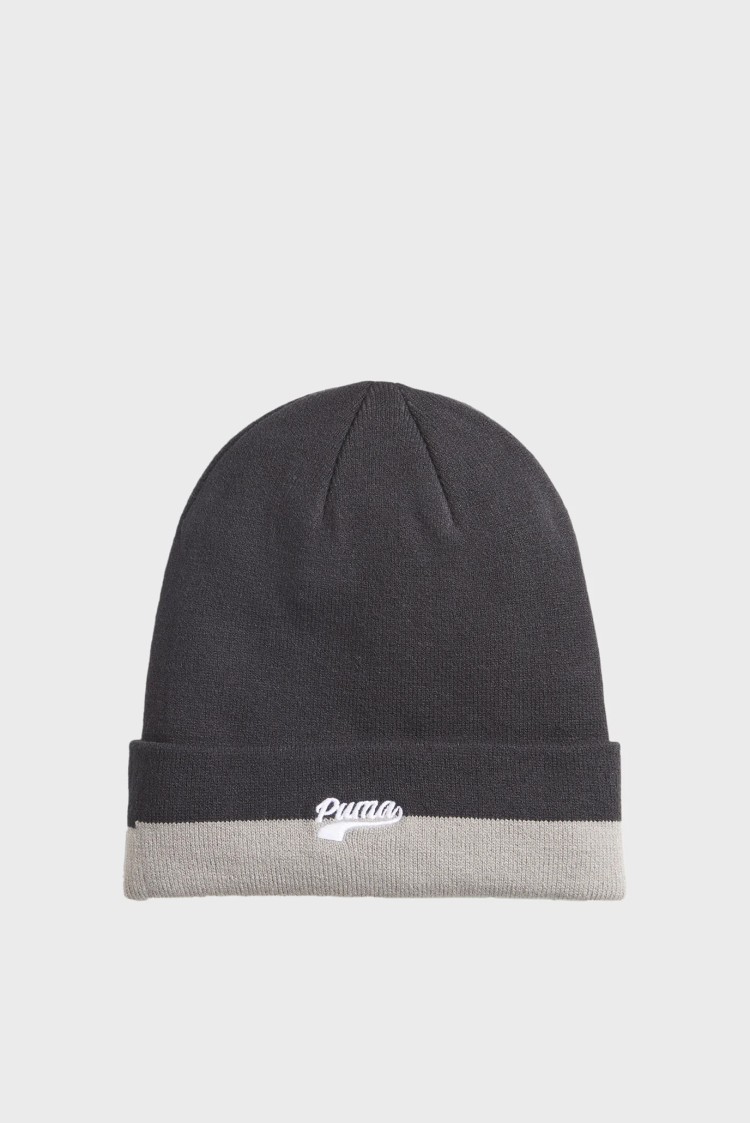 Шапка   Puma Script Logo Beanie черная 02482701 изображение 2