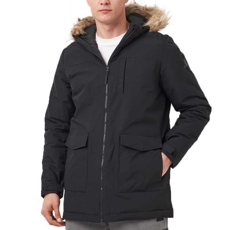 Куртка мужская Adidas PAVERIC FUR PAR черная IX8888 изображение 1