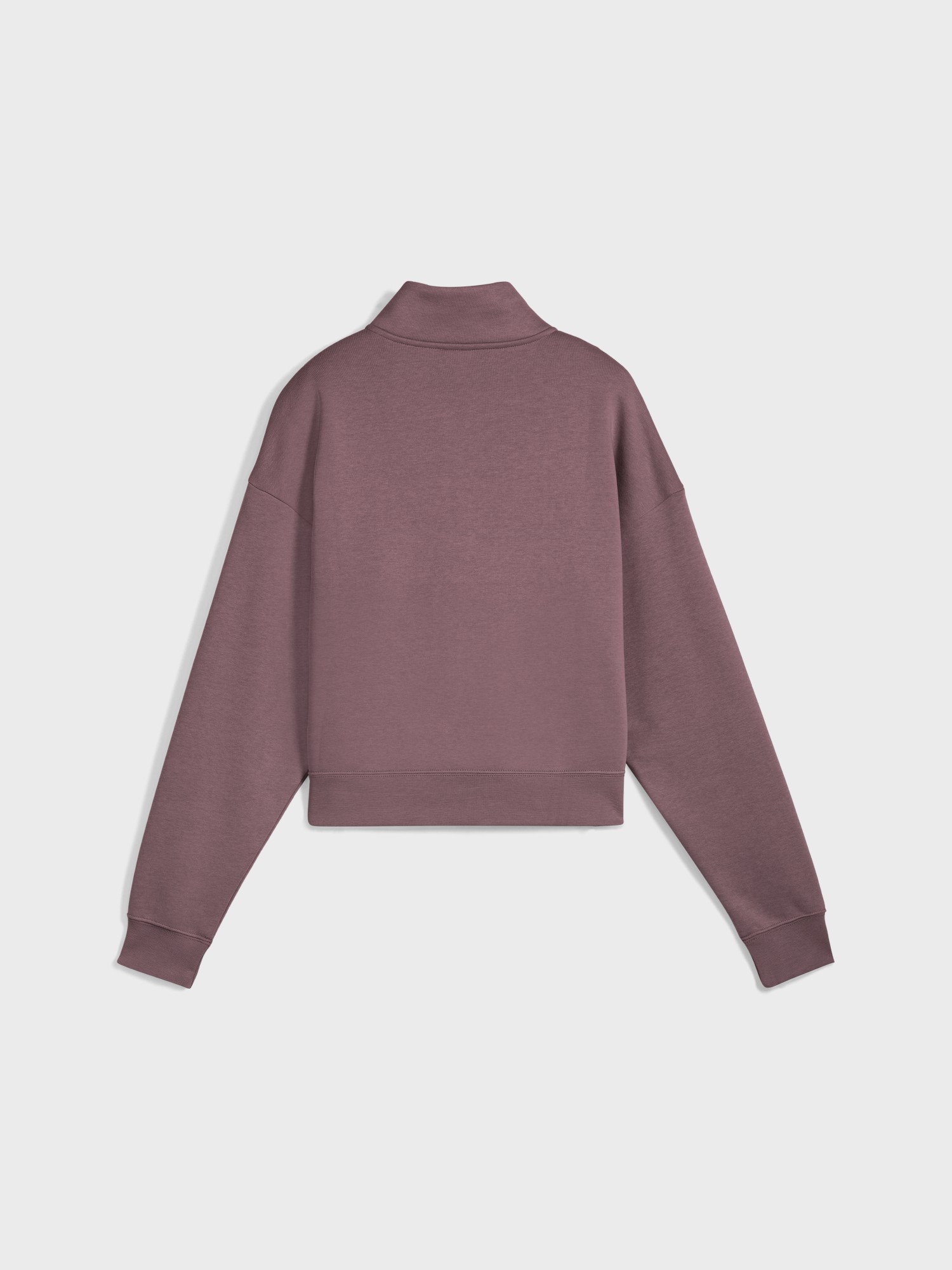 Толстовка женская Puma CLASS Half-Zip Crew фиолетовая 68813888 изображение 6