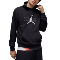 Толстовка мужская Nike M J SPRT CSVR GFX FLC PO черная HQ8694-010 изображение 1