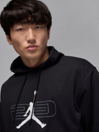Толстовка мужская Nike M J SPRT CSVR GFX FLC PO черная HQ8694-010 изображение 5