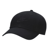 Бейсболка  Nike U NK CLUB CAP U CB FUT WSH L черная FB5368-010 изображение 1