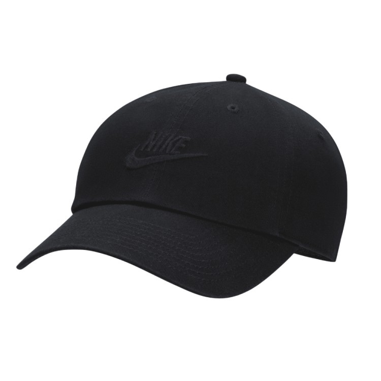 Бейсболка  Nike U NK CLUB CAP U CB FUT WSH L черная FB5368-010 изображение 1