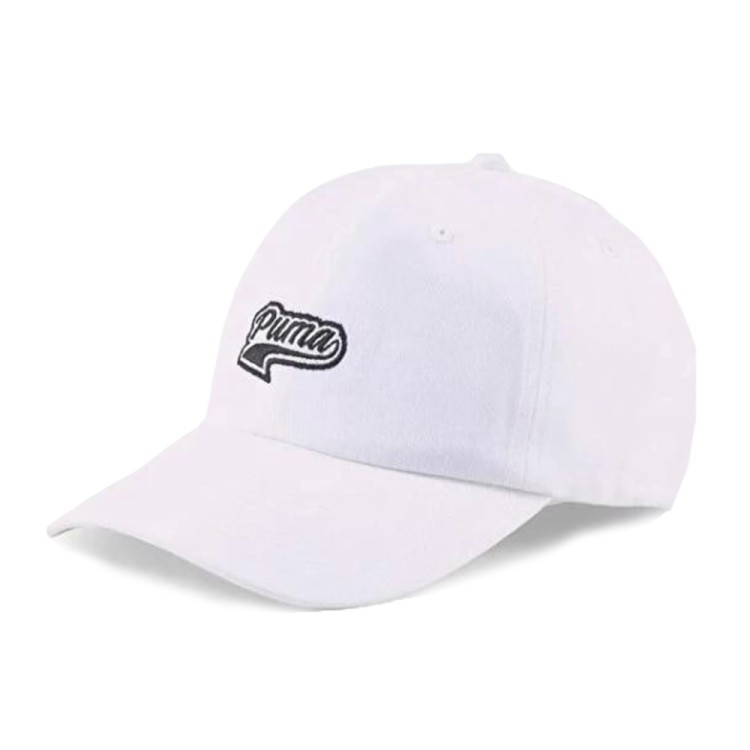 Бейсболка Puma Script Logo Cap белая 02403202 изображение 1