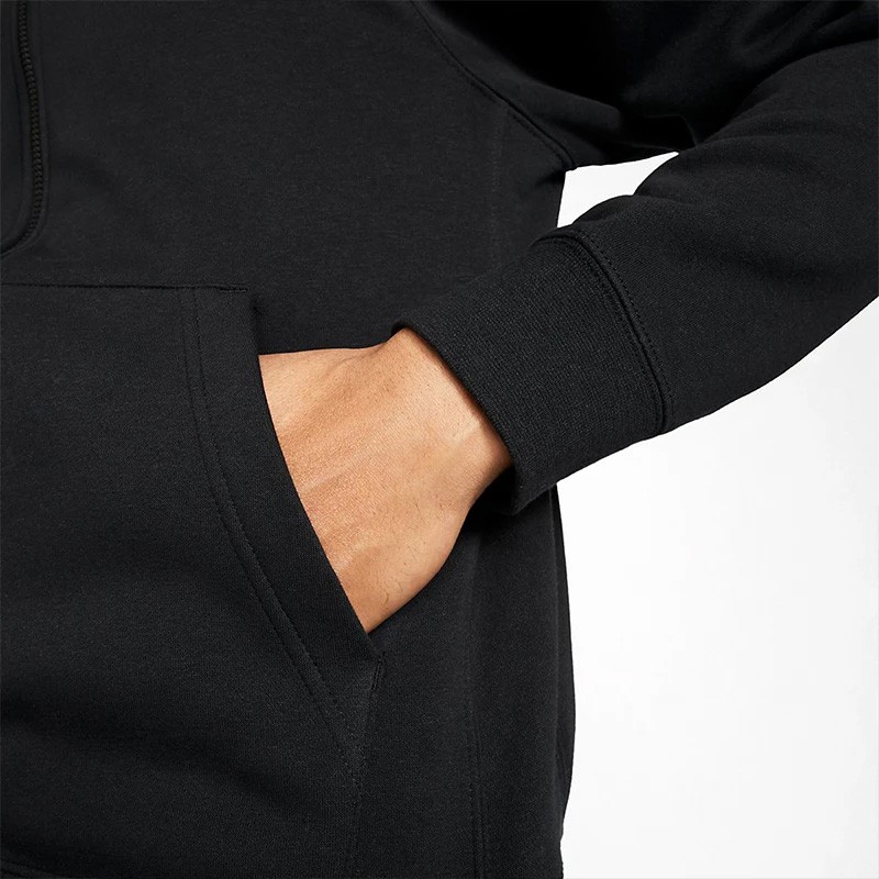 Толстовка мужская Nike Nike Sportswear Club Fleece черная BV2645-010 изображение 4