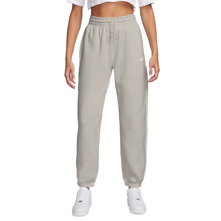 Брюки женские Nike W NSW PHNX FLC HR OS PANT 2 серые FZ5996-009 изображение 1