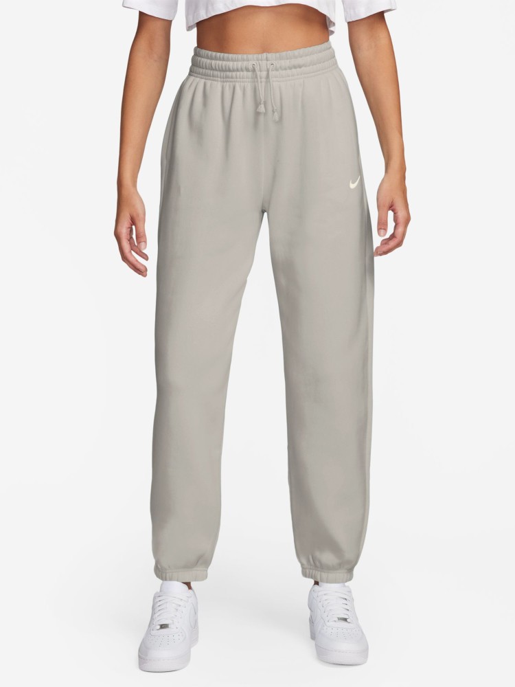 Брюки женские Nike W NSW PHNX FLC HR OS PANT 2 серые FZ5996-009 изображение 2