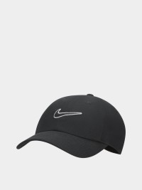 Бейсболка Nike U NK CLUB CAP U CB SWSH L черная FB5369-010 изображение 2