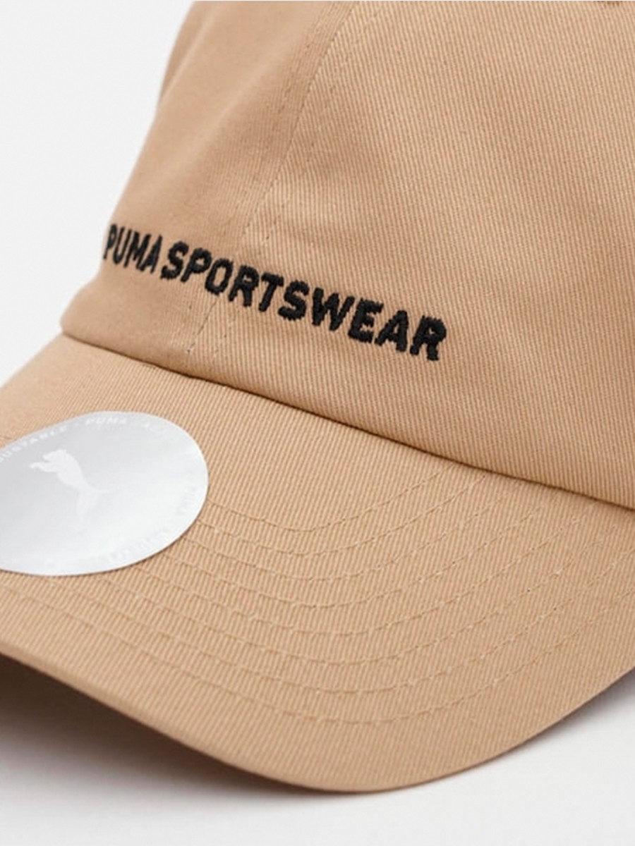 Бейсболка Puma Sportswear Cap бежевая 02403611 изображение 4