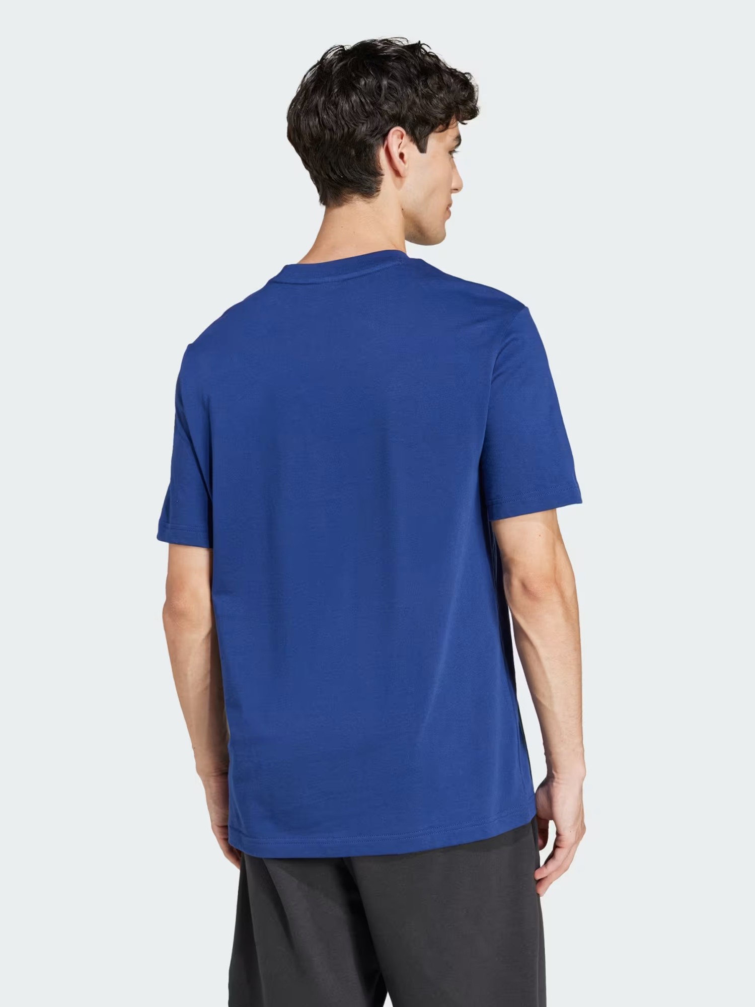 Футболка мужская Adidas M SL SJ T синяя JF1093 изображение 3