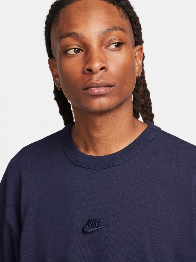 Футболка мужская Nike M NSW PREM ESSNTL SUST TEE синяя DO7392-451 изображение 4