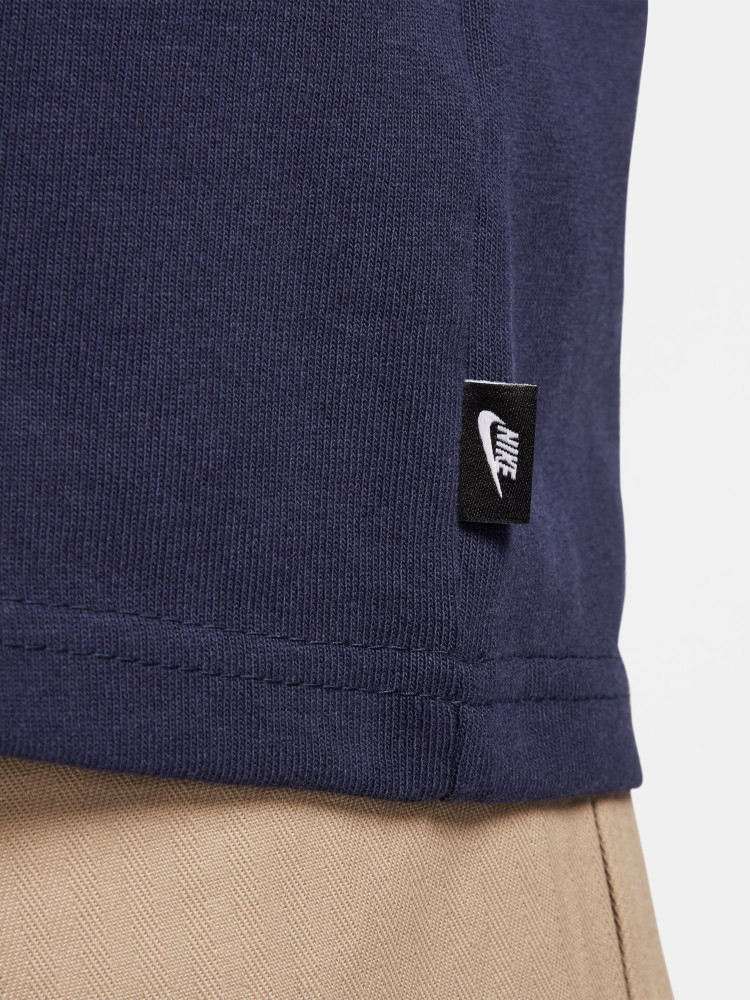 Футболка мужская Nike M NSW PREM ESSNTL SUST TEE синяя DO7392-451 изображение 6