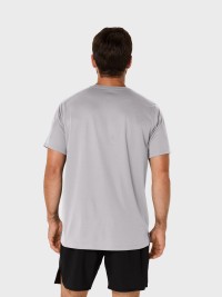 Футболка мужская Asics CORE SS TOP серая 2011D221-021 изображение 4