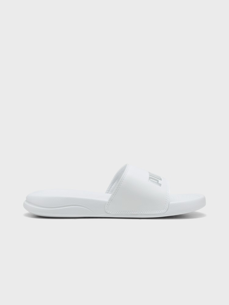 Пляжная обувь женская Puma Popcat 20 Metallic Whisper белая 40485602 изображение 2