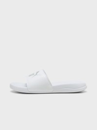 Пляжная обувь женская Puma Popcat 20 Metallic Whisper белая 40485602 изображение 6