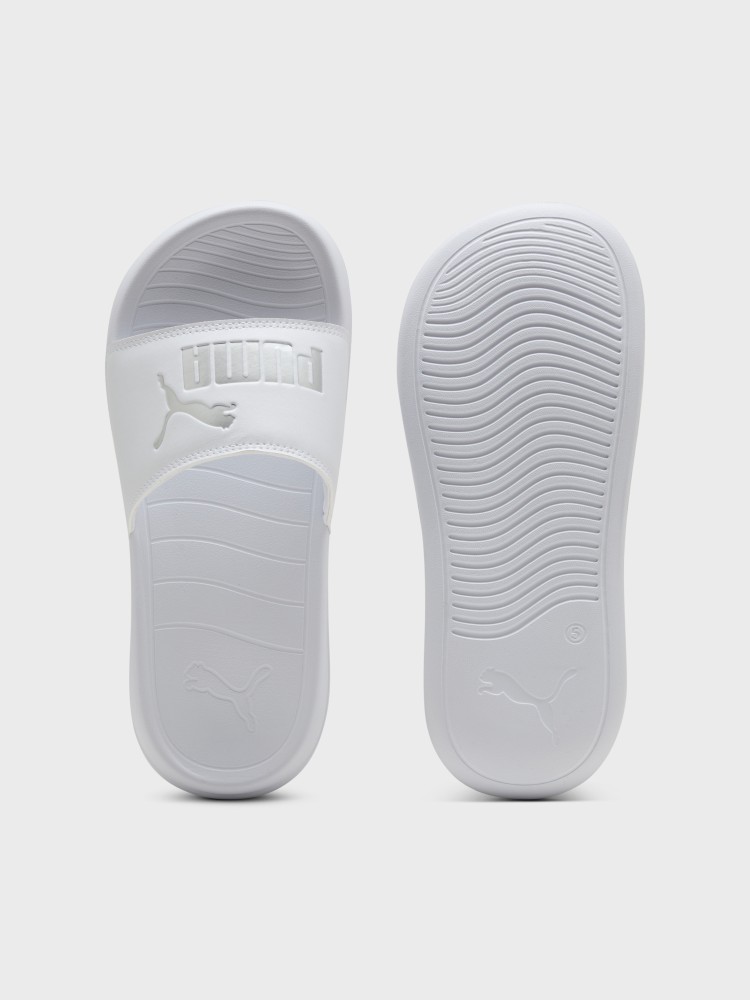 Пляжная обувь женская Puma Popcat 20 Metallic Whisper белая 40485602 изображение 7