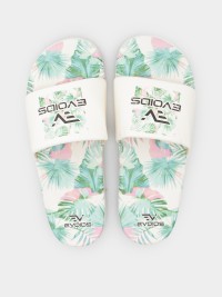 Шлёпанцы женские Evoids Kama белые 192201-100   изображение 4
