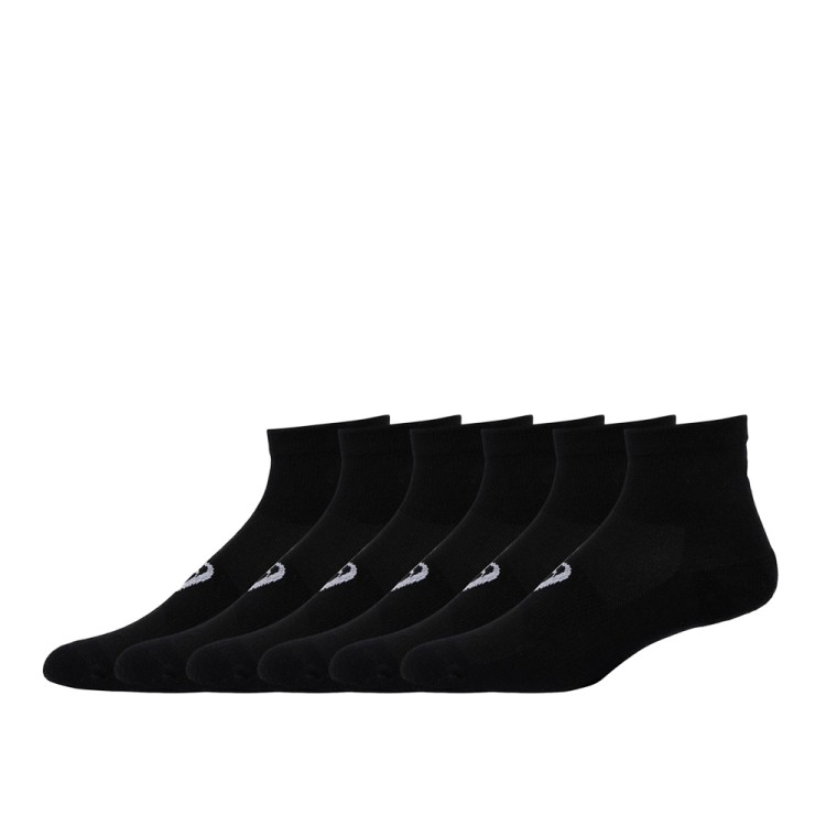 Носки Asics 6PPK QUARTER SOCK черные 3033B720-001