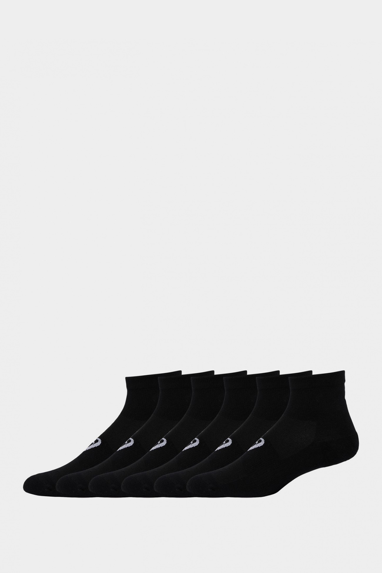 Носки Asics 6PPK QUARTER SOCK черные 3033B720-001 изображение 2