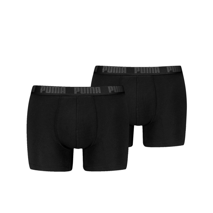 Боксеры мужские Puma EVERYDAY BASIC BOXER 2P черные 93832002 изображение 4