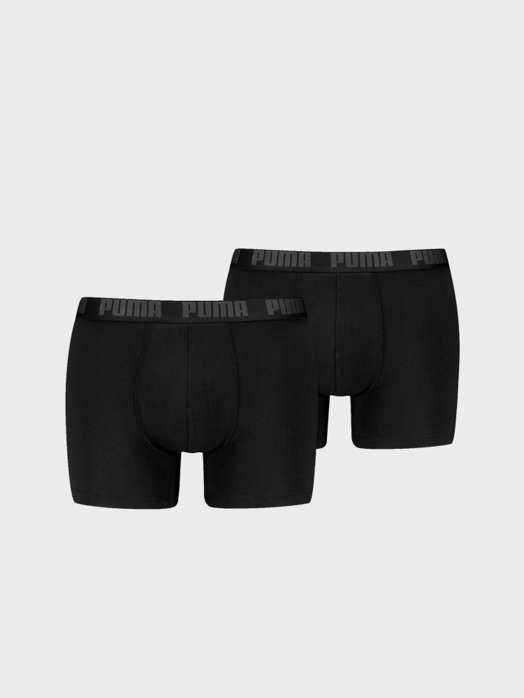 Боксеры мужские Puma EVERYDAY BASIC BOXER 2P черные 93832002 изображение 5