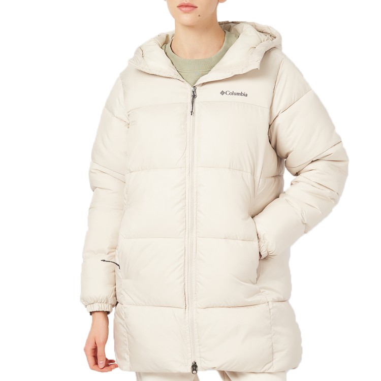 Куртка женская Columbia Puffect™ II Mid Hooded Jacket бежевая  2088471-278 изображение 1