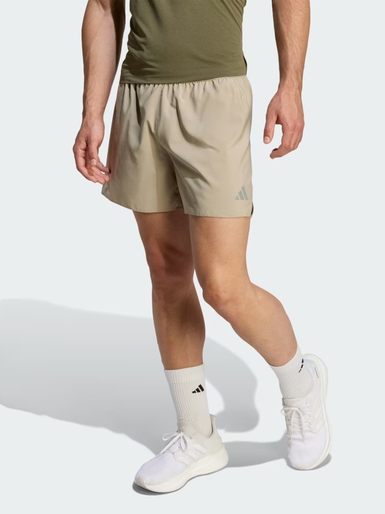 Шорты мужские Adidas Run Ess Short M хаки JZ7770 изображение 2
