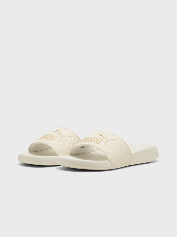 Пляжная обувь женская Puma Popcat 20 Fleurs de Provence кремовая 40485801 изображение 3