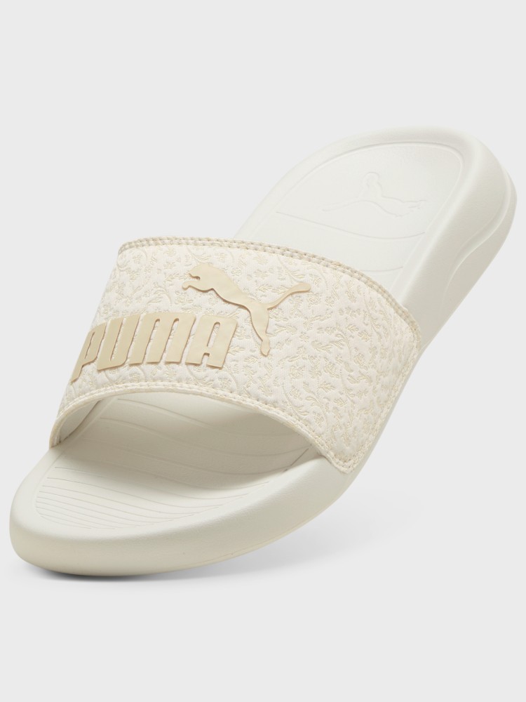 Пляжная обувь женская Puma Popcat 20 Fleurs de Provence кремовая 40485801 изображение 5