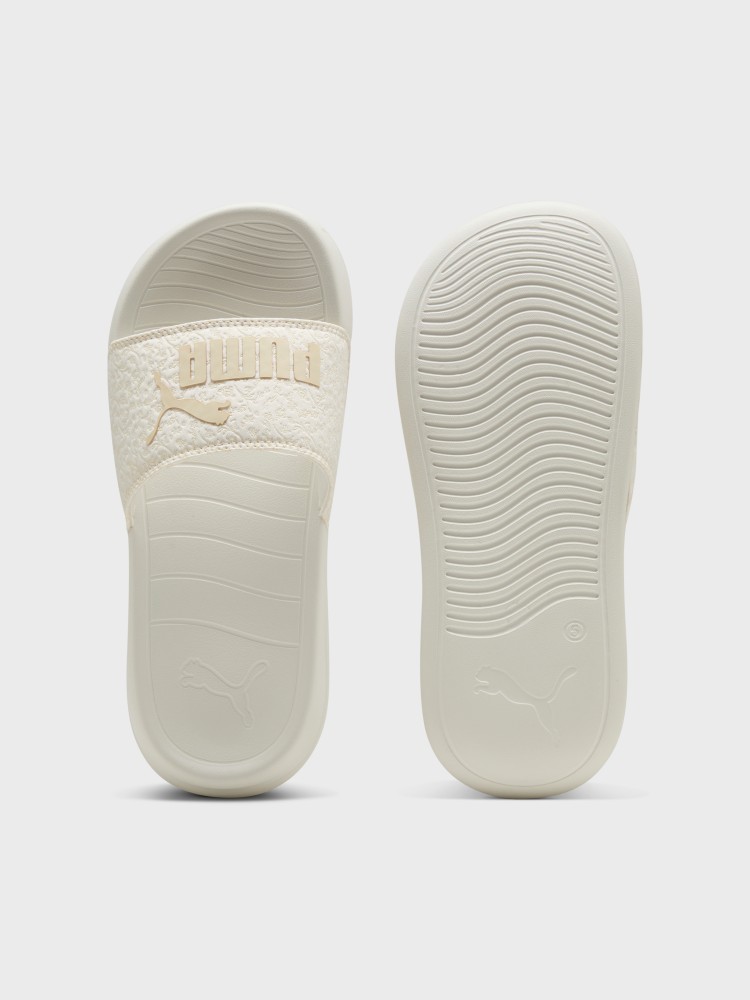 Пляжная обувь женская Puma Popcat 20 Fleurs de Provence кремовая 40485801 изображение 7