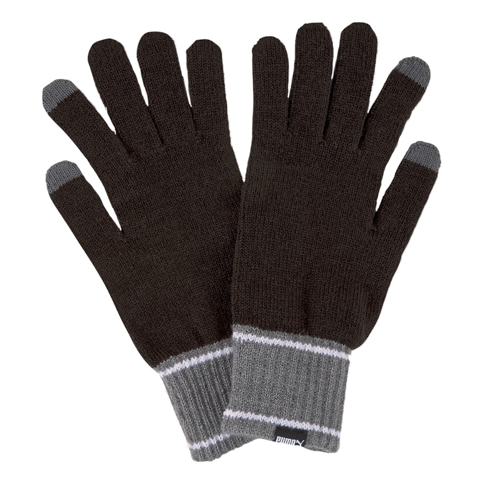 Перчатки Puma Knit Gloves черные 04177201
