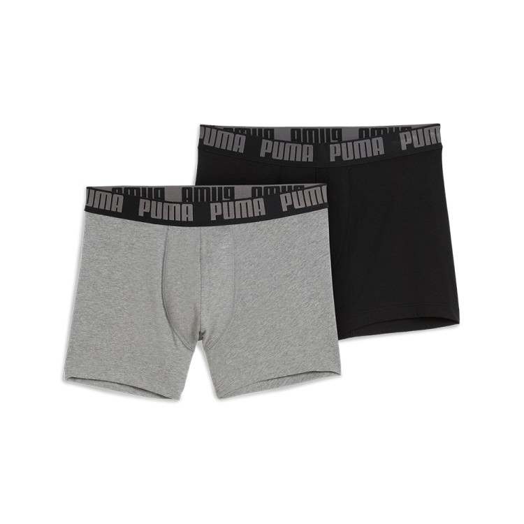 Боксеры мужские Puma EVERYDAY BASIC BOXER 2P мультицвет 93832003 изображение 4