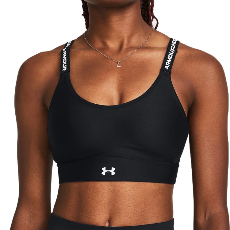 Бра женский Under Armour UA Infinity Mid 2.0 Bra черный 1384123-001 изображение 1