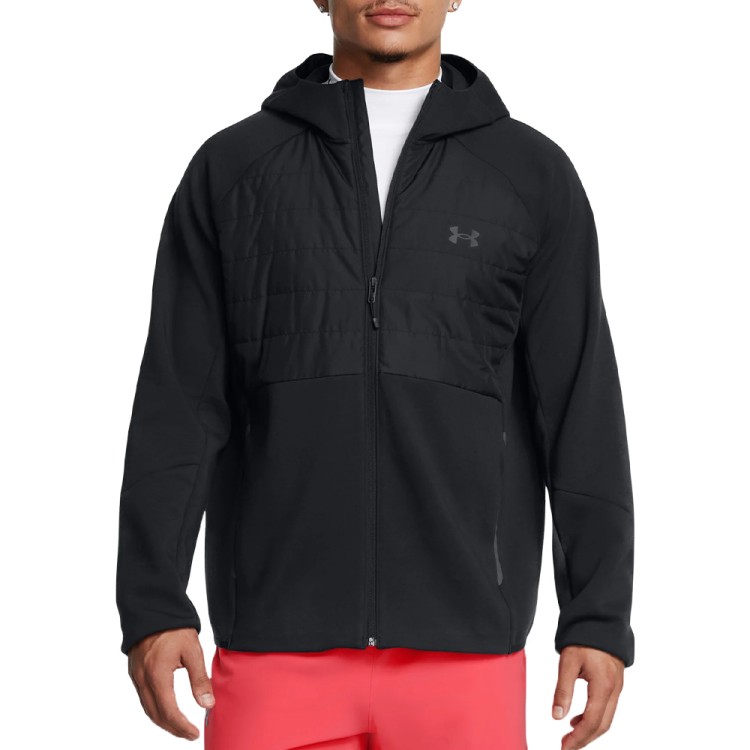 Толстовка мужская Under Armour UNSTOPPABLE INS SWACKET черная 1388905-001 изображение 1