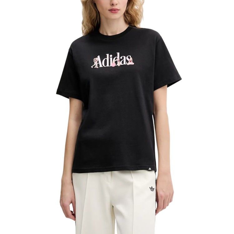 Футболка женская Adidas SOFT SPORT T черная JZ7894 изображение 1
